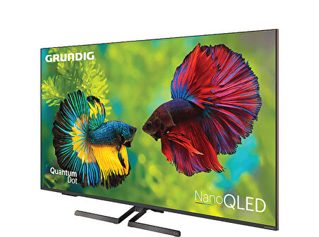 GRUNDIG 55 GHQ 9500 55 inç 139 Ekran Uydu Alıcılı Google Smart 4K Ultra HD QLED TV Antrasit