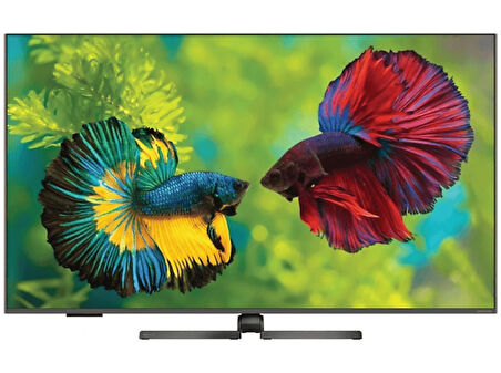 GRUNDIG 65 GHQ 9500 65 inç 165 Ekran Uydu Alıcılı Google Smart 4K Ultra HD QLED TV Antrasit