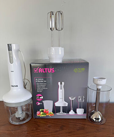 ALTUS AL 3434 B BLENDER SETİ BEYAZ