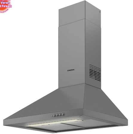 Grundig GDPP 2131 X Davlumbaz Inox 60 cm 400 m³/h