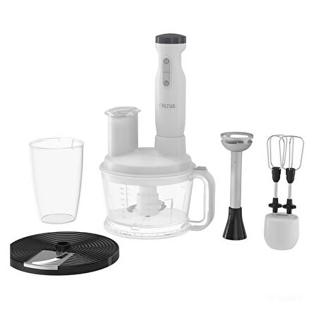Altus AL 3455 B Rendeli Blender seti 1500 Watt Beyaz