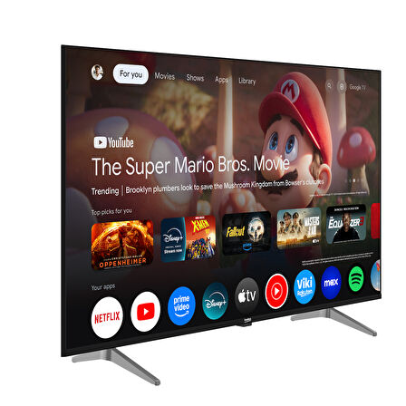 Beko Crystal 7 50" 4K UHD Google TV - B50 E 795 B Smart TV