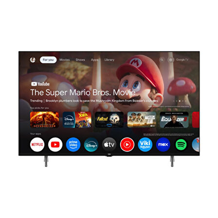 Beko B65 E 795 B 4K Ultra HD 65" 165 Ekran Uydu Alıcılı Google Smart LED TV