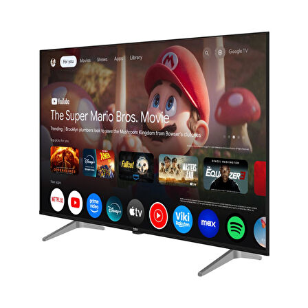 Beko B65 E 795 B 4K Ultra HD 65" 165 Ekran Uydu Alıcılı Google Smart LED TV