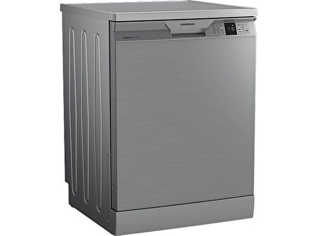 GRUNDIG GPDF 5711 I E Enerji Sınıfı 5 Programlı 13 Kişilik Bulaşık Makinesi Inox