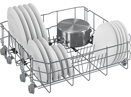 GRUNDIG GPDF 5711 I E Enerji Sınıfı 5 Programlı 13 Kişilik Bulaşık Makinesi Inox