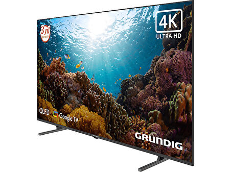 GRUNDIG 50GJQ 9200 A 50 inç 126 Ekran Uydu Alıcılı Google Smart Dolby Atmos 4K Ultra HD QLED TV