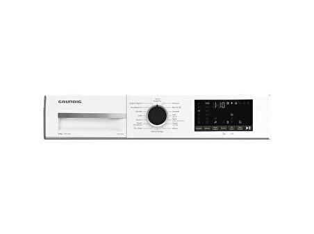 GRUNDIG GPWM 92633 A Enerji Sınıfı 9 kg 1200 Devir Çamaşır Makinesi Beyaz 