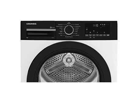 GRUNDIG GDH 9564 E Enerji Sınıfı 9 kg Kurutma Makinesi