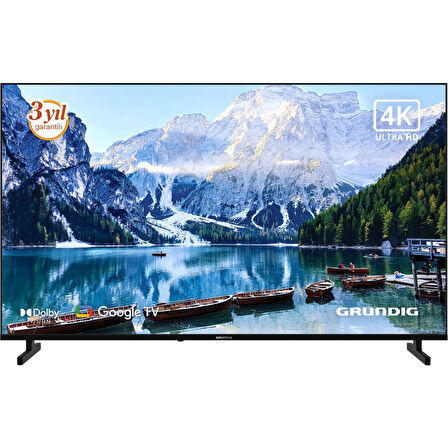 Grundig 65 GKU 700 65'' 165 Ekran Uydu Alıcılı 4K Ultra HD Smart Google TV