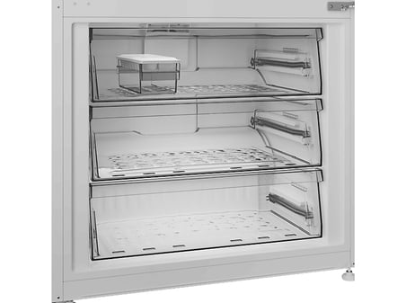 GRUNDIG GPKND 616 E Enerji Sınıfı 615 LT Duo-No Frost Kombi Tipi Alttan Donduruculu Buzdolabı Beyaz