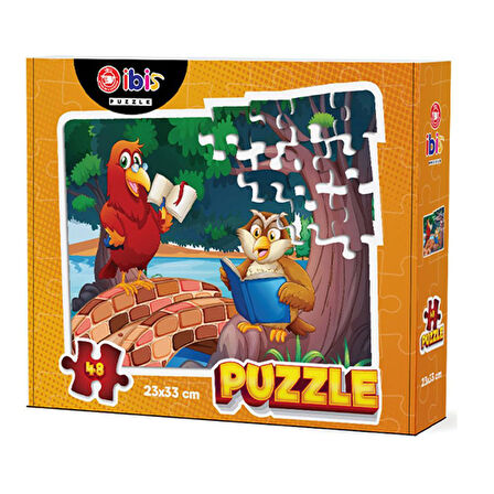 Akıllı Kuşlar 48 Parça Puzzle