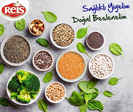 Reis Royal Kalitesiyle Yüksek Lif Yüksek Proteine Sahip Glütensiz 500 Gram Bombay Fasulye (Bombay Beans)