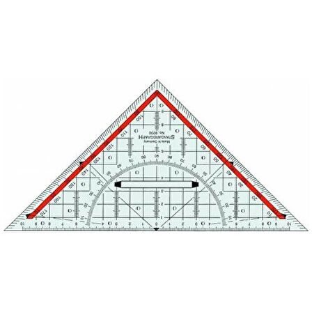 Ark Geodirect Üçgen Gönye Cetvel 32 cm x 45 Kod:082