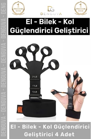#ÖrümcekLastik Parmak Egzersiz Aparatı El Kas Güçlendirici Fizik Tedavi Kavrama Silikon Örümcek Lastik 4 Adet