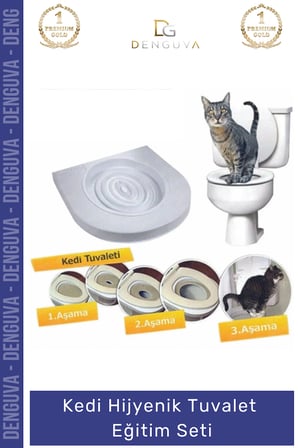 #kediklozeti özel üretim ekonomik  klozet uyumlu catnip katkılı kedi hijyenik tuvalet eğitim seti