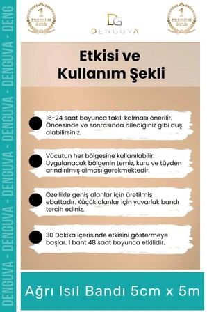 #AğrıBandı Kore Ginsengli Glukozamin Gümüş İyonu Saponin Omuz Karın Kalça Ağrı IsıI Bandı 5cm x 5m