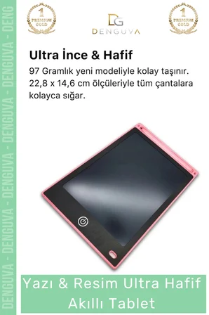 #Akıllı Tablet Dijital LCD Grafik Yazı Tahtası Eğitim Paneli Silinebilir Resim Akıllı Tablet 8,5 Inç