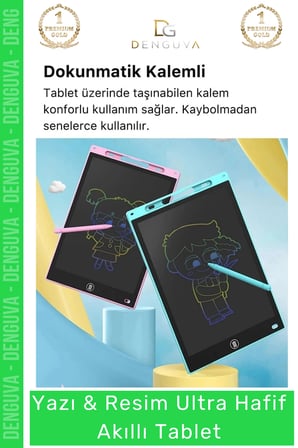 #boyamatableti 8.5 i̇nç lcd grafik dijital çizim not kalemli yazı tahtası boyama resim akıllı tablet