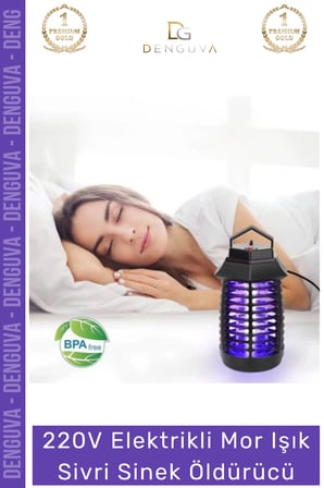#Sineköldürücü Elektrikli Cız Lamba Led Uv Etkili Güçlü Pratik Bahçe Mor İşık Kara Sivri Sinek Öldürücü