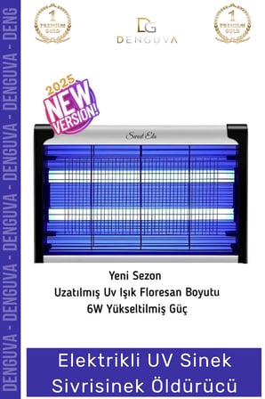 #Sineköldürücü Elektrikli Uv Morötesi Lamba Orta Boy İ̇Ç Mekan Etkili Askılı Sinek Sivrisinek Öldürücü 220V