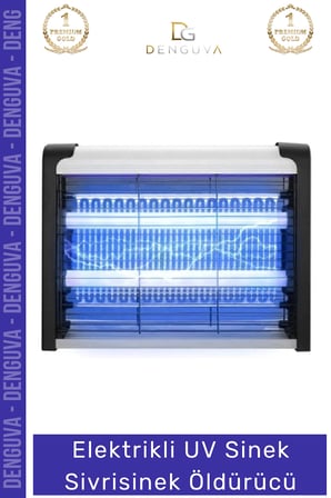 #Sineköldürücü Elektrikli Uv Morötesi Lamba Orta Boy İ̇Ç Mekan Etkili Askılı Sinek Sivrisinek Öldürücü 220V
