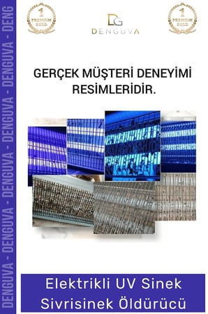 #Sineköldürücü Mor İşıklı Çift Floresan 2000V Güçlü Etkili Mor İşık Askılı Sinek Sivrisinek Öldürücü