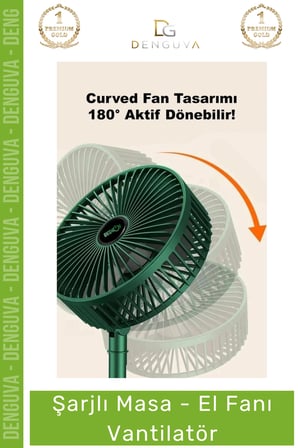 #vantilatör üç hız kademeli 1200mah bataryalı güçlü taşınabilir usb şarjlı masa el fanı vantilatör