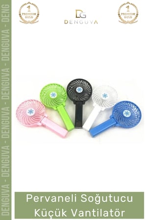 #vantilatör usb şarjlı mini el fanı sessiz katlanabilir beyaz pervaneli soğutucu küçük vantilatör