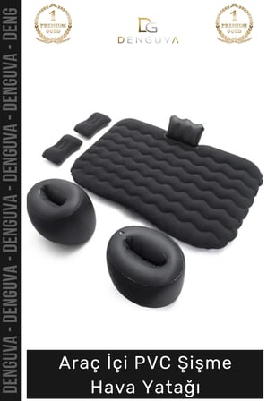#HavaYatağı Araç İçi Konforlu Ergonomik Dayanıklı Karavan SUV Araba Arka PVC Şişme Hava Yatağı