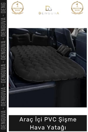 #HavaYatağı Araç İçi Konforlu Ergonomik Dayanıklı Karavan SUV Araba Arka PVC Şişme Hava Yatağı