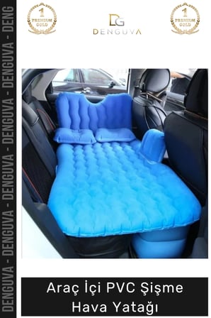 #HavaYatağı Araç İçi Konforlu Ergonomik Dayanıklı Karavan SUV Araba Arka PVC Şişme Hava Yatağı