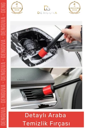 #TemizlikFırçası 5 Parça Oto Jant Motor Izgara İç Dış Bakım Panjur Araba Klima Temizlik Detay Fırçası