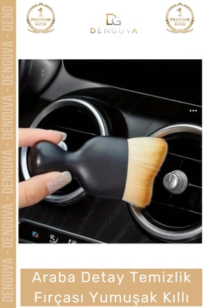 #TemizlikFırçası Araç Detay Piano Black Klima Izgara Hassas Toz Alma Ultra Sık Temizlik Fırçası Yumuşak