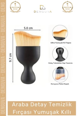 #TemizlikFırçası Araç Detay Piano Black Klima Izgara Hassas Toz Alma Ultra Sık Temizlik Fırçası Yumuşak
