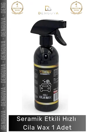 #HızlıCila Seramik Katkılı Fulcar 410 ml Parlatıcı Koruyucu Parlaklık Araba Etkili Hızlı Cila Wax