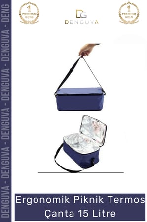#TermosÇanta Isı Yalıtımlı Su Geçirmez Plaj Kamp Buzluk Tipi Soğutucu Piknik Termos Çanta 15 Litre