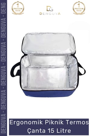 #TermosÇanta Isı Yalıtımlı Su Geçirmez Plaj Kamp Buzluk Tipi Soğutucu Piknik Termos Çanta 15 Litre