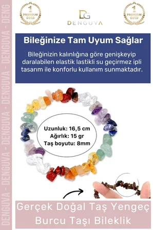 #Bileklik Doğal Taş Ayarlanabilir Şans Enerjisi Su Geçirmez Yengeç Burçları Burç Unisex Bileklik