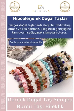 #Bileklik Doğal Taş Ayarlanabilir Şans Enerjisi Su Geçirmez Yengeç Burçları Burç Unisex Bileklik