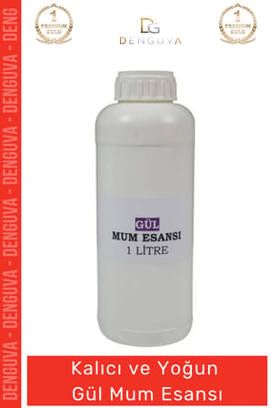 #MumEsansı Yoğun Kalıcı Kaliteli Yağ Bazlı Konsantre Aromatik Kullanıma Uygun Gül Mum Esansı 1 LT