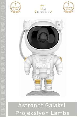 #Projeksiyon Uzay Kumandalı Yıldız Gökyüzü Gece Lambası Modern Astronot Galaksi Projeksiyon Lamba