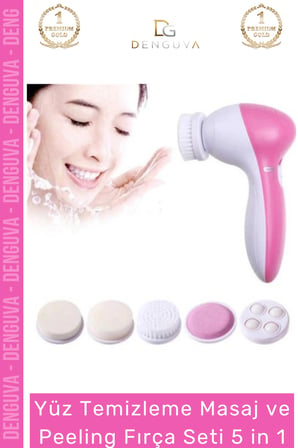 #MasajSeti Güzellik Bakım Siyah Nokta Temizleme Aleti Kırışıklık Karşıtı Masaj Peeling Fırça Seti
