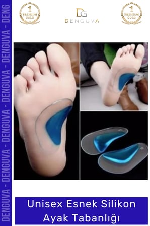 #AyakTabanlığı Ortopedik Düz Taban Destekleyici İçe Basma Önleyici Anatomik Kavis Silikon Ayak Tabanlığı