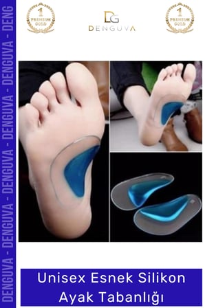 #AyakTabanlığı Ortopedik Düz Taban Destekleyici İçe Basma Önleyici Anatomik Kavis Silikon Ayak Tabanlığı