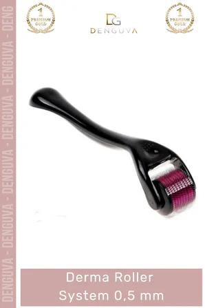 #YenilemeMasaj Titanyum İğne Cilt Yenileme Kolajen Onarıcı Bakım Cihazı Derma Roller System 0,5 mm