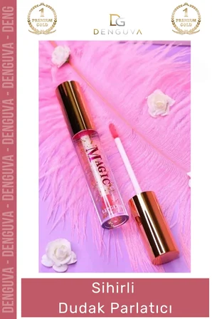 #DudakParlatıcı Renk değiştiren Ph Duyarlı Şeffaf Parlatıcı Pembe Doğal Sihirli Dudak Parlatıcısı Gloss
