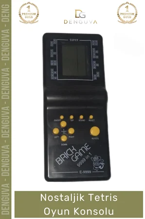 #Tetris Retro Atari Pilli El Atarisi 9999 In 1 Klasik Taşınabilir Nostaljik Oyun Konsolu Tetris