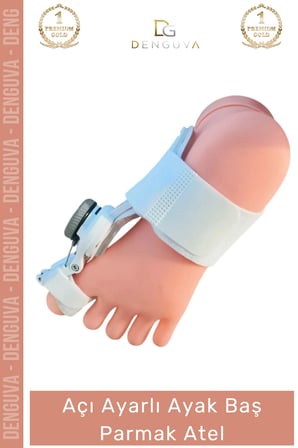 #ParmakAteli Hallux Valgus Ortopedik Ayarlanabilir Gece Gündüz Destekli Bunion Ayak Baş Parmak Ateli