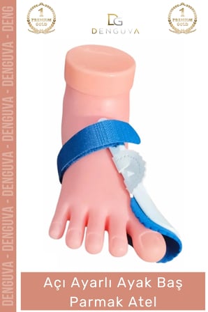 #ParmakAteli Hallux Valgus Ortopedik Ayarlanabilir Gece Gündüz Destekli Bunion Ayak Baş Parmak Ateli